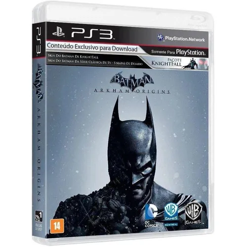 Jogo Ps 3 Batman Arkham Origins Dublado Em Português