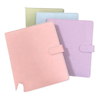 Binder Carpeta Coreana A5 Pu Piel Glitter Macaron Photocards Binder Carpeta Coreana A5 Pu Piel Glitter Macaron Photocards