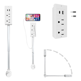 Extensor De Enchufes Para Casa Y Viajes - Múltiples Enchu Extensor De Enchufes Para Casa Y Viajes - Múltiples Enchu