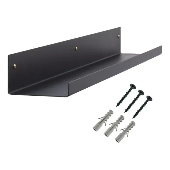 Estante Metalico Chapa Flotante Repisa  120 Cm + Tornillos