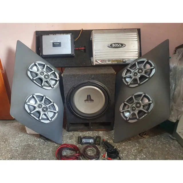 Sonido Para Vehiculo Pionner Jl Audio Kicker Boss