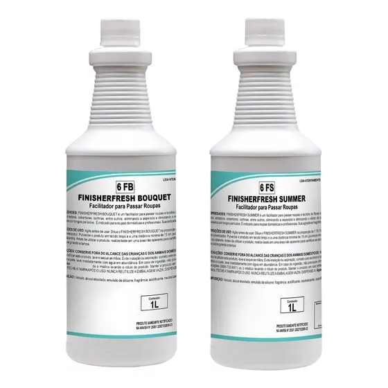 Kit Finish Fresh Bouquet 1l Spartan + Finish Fresh Summer 1l