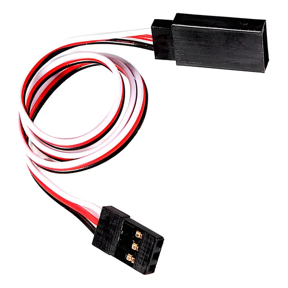 2x Extensão De Servo Padrão Futaba 30cm / 300mm Cabo 26awg