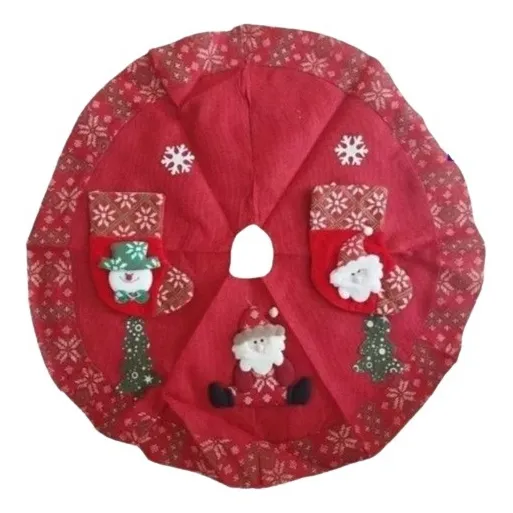 Pie Falda De Árbol, Botas De Navidad