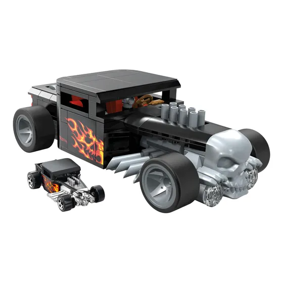 Vehículo Armable Hot Wheels Mega Collector Bone Shaker