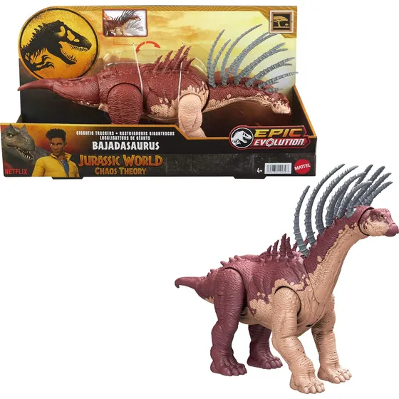 Figura De Acción Bajadasaurus Con Cuello Y Cola De 30 Cm
