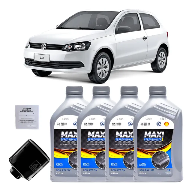 Kit Revisão Troca Oleo Motor Vw Motores Ea111 1.0 E 1.6 8v