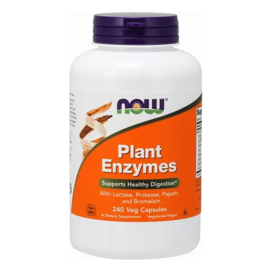Supplement Now Foods Plant Enzyme 240 Vcaps (paquete De 6)