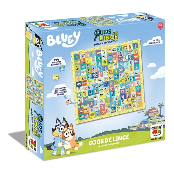 Juego De Mesa Bluey Ojos De Lince