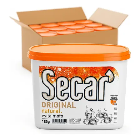 24 Und Antimofo Secar 180g Natural Desumidificador Armario Natural
