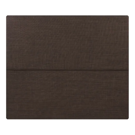 Respaldo Flex Tapizado Chocolate King Color Marrón oscuro