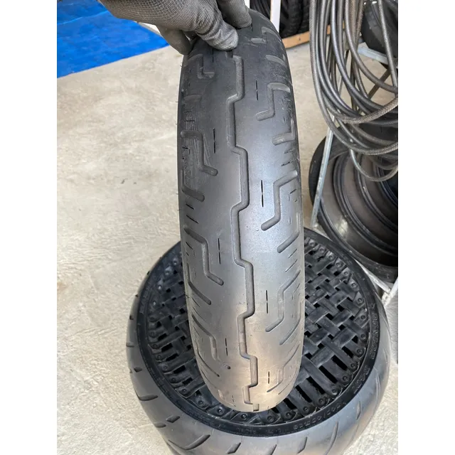 Pneu 130/90/16 Dunlop D401f Usado Harley Davidson Custom