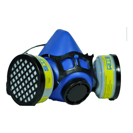Semimascara Respiratoria Stim + 2 Filtros Para Vapores Organicos, Acidos, Pinturas