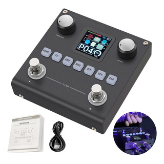 Multiefectos Guitarra Y Bajo Con Simulador De Amplificador Multiefectos Guitarra Y Bajo Con Simulador De Amplificador