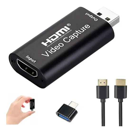 Rizzup RZ-NS1080P Tarjeta Captura HDMI USB 3.0 1080p 60fps para Streaming