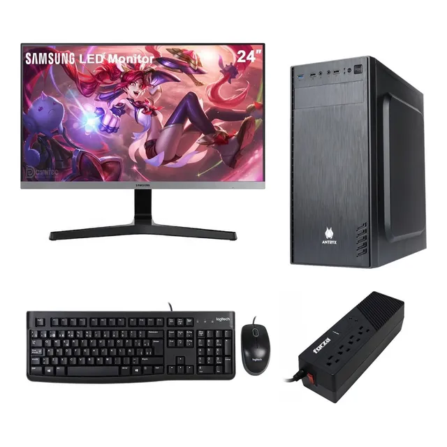 Pc Intel Core I5-12400, Ram 16gb, Ssd 1tb M.2 Pcie, 24 Pulg