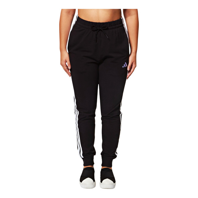 Calça Casual Feminina Jogger Essentials 3 Listras adidas Calça Casual Feminina Jogger Essentials 3 Listras adidas