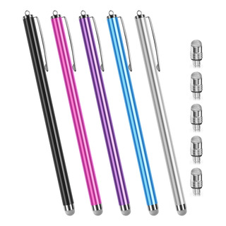 Lápices Ópticos Largos Para Pantallas Táctiles (paquete De 5 Lápices Ópticos Largos Para Pantallas Táctiles (paquete De 5