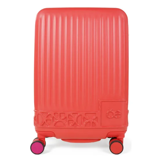 Maleta Chica Cloe Unisex 20 De Cabina Rígida Con Redpocket Color Rojo