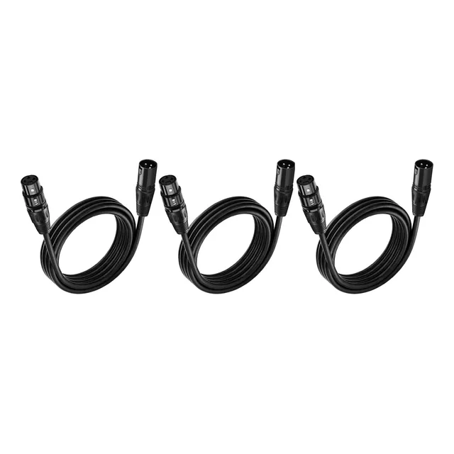 3 Cable Xlr Balanceado Profesional Cannon 5 Metros