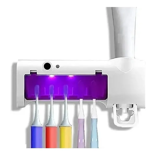 Esterilizador Uv De Cepillo De Dientes Con Dispensador