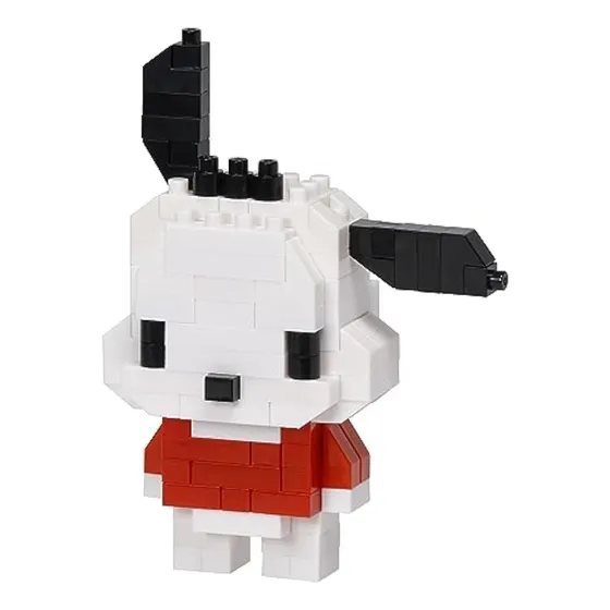 Nanoblock - Sanrio - Pochacco, Kit De Construcción
