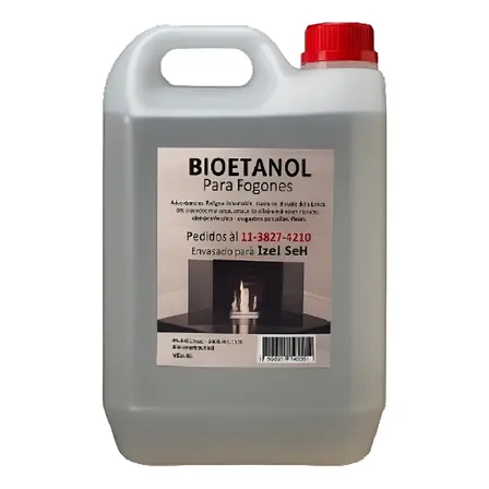 Biohogar Bioetanol x 5 Lts sin Olor Todo el Pais