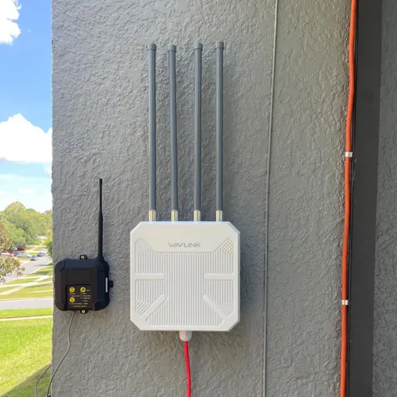 Ax1800 Wifi 6 Repetidor Inalambrico Para Exterior Largo