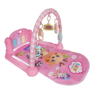 Tapete Interativo BebĂȘ Infantil Brinquedo Musical Som E Luz Cor Rosa Tapete Interativo BebĂȘ Infantil Brinquedo Musical Som E Luz Cor Rosa