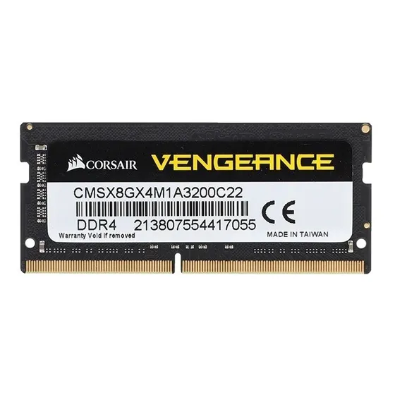 Memória Ram 8ggb Corsair Cmsx8gx4m1a3200c22 Para Notebook