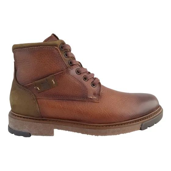 Botín Bota Hombre Vestir Casual Lobo Solo 8953 Piel Café