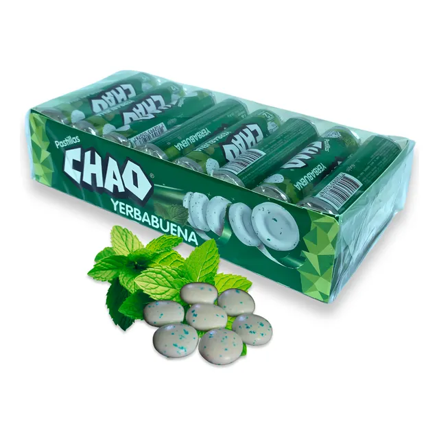 Chao Pastillas Yerbabuena X16un