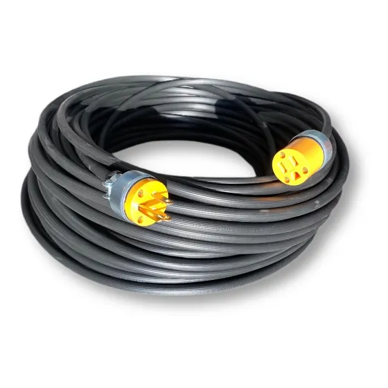 Extension Cable Uso Rudo 50 Metros Calibre 12 Reforzada 