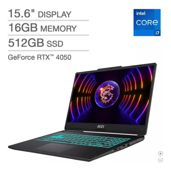 Laptop Msi Gaming 144hz Rtx 4050 I7 12650h 16gb Ram 512gb
