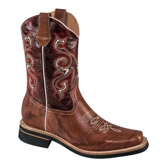 Bota Vaquera Jc Mc Coy 400 Café Caballero Comoda Moda
