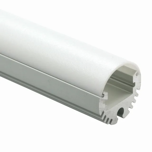 Perfil Circular Para Tiras Led Perchero Precio 3metros 