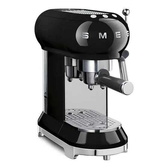 Cafetera Smeg 50's Retro Style ECF01 automática black expreso 127V