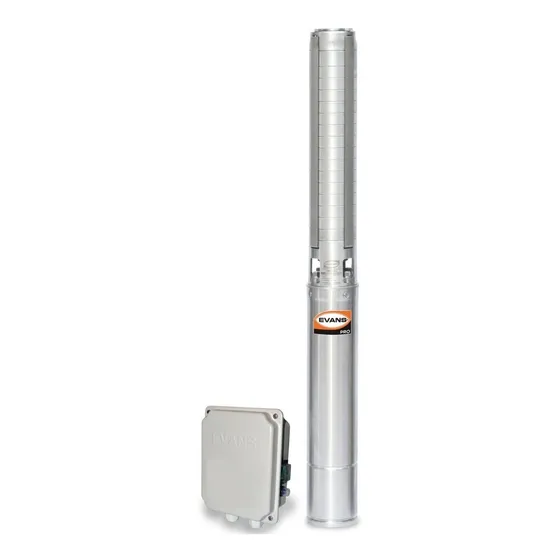 Bomba Sumergible Evans Para Pozo Profundo 4p 220v. 100% Inox