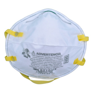 Cubre Bocas Mascarilla N95 3m 8210 Partìculas Virus Cubre Bocas Mascarilla N95 3m 8210 Partìculas Virus