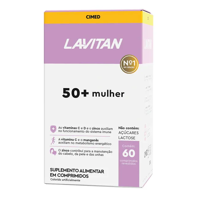 Lavitan 50+ Mujer Suplemento Alimentar 