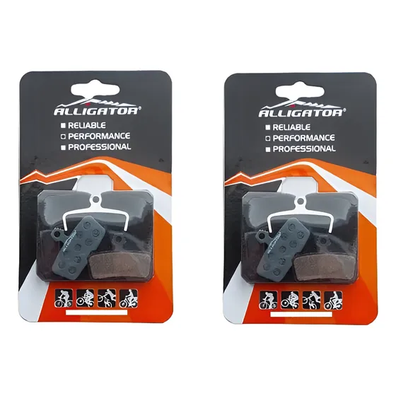 2 Par Pastilha  Alligator Met  Freio Code R Rs Rsc Guid Re