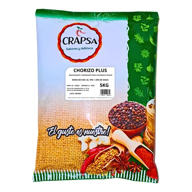 Integral Para Chorizo Fresco Plus X 5kg (mayor Rendimiento)