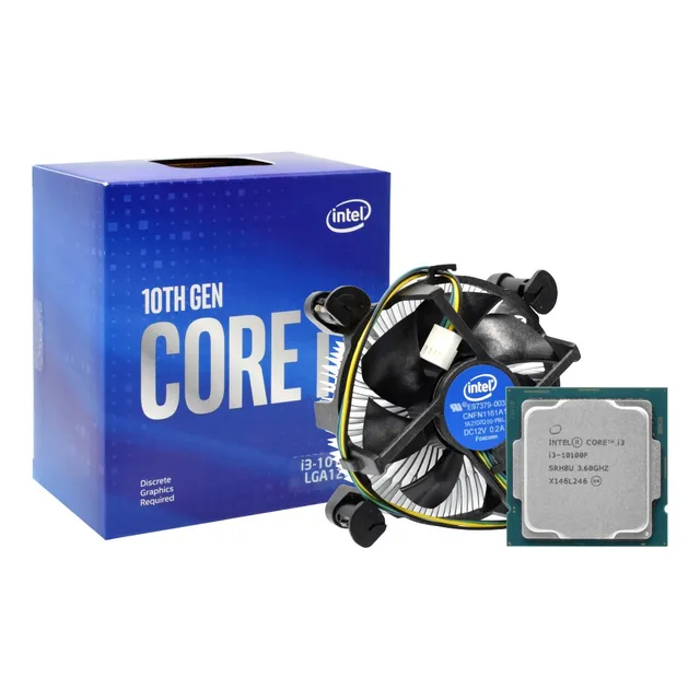 Procesador Intel I3 10100f Socket Lga1200 