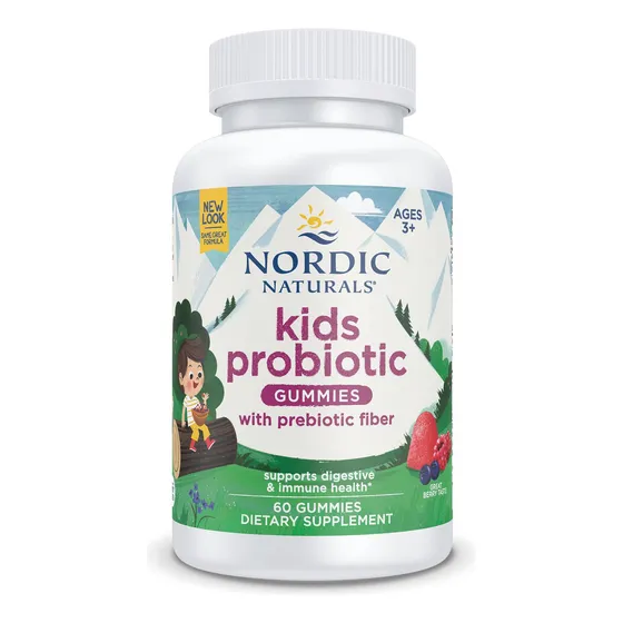 Gomitas Probióticas Nordic Naturals Kids Merry Berry, 60 Uni