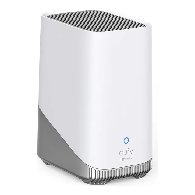 eufy Security HomeBase S380 (HomeBase 3), centro de seguridad eufy Edge, almacenamiento local ampliable de hasta 16 TB, compatibilidad de productos eufy Security, cifrado avanzado, Wi-Fi de 2.4 GHz