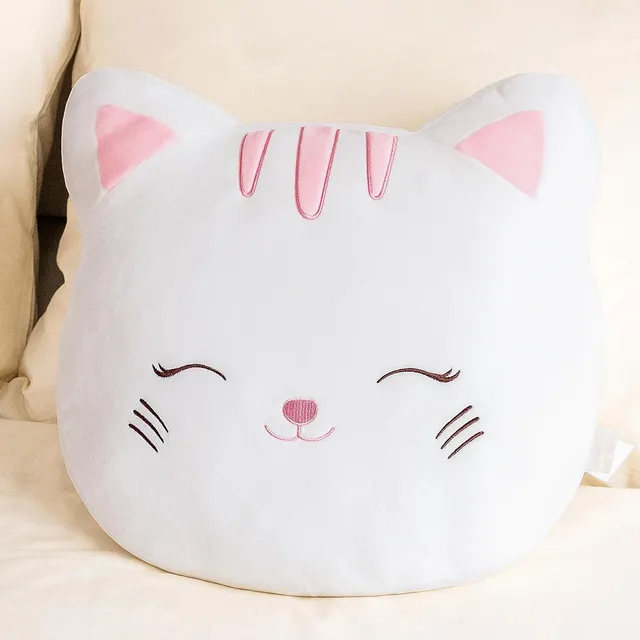 Pillow De Gato Blanco Lazada, Suave, Para Niña, 15 Pu