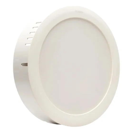 Panel Led Superficial Redondo Blanco Pickens 18w