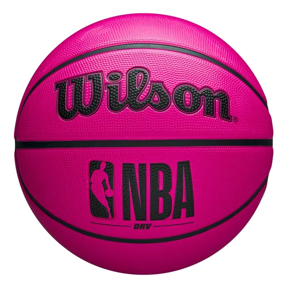 Baloncesto Wilson Nba Drv Outdoor Rosa Con Bomba, Talla 7