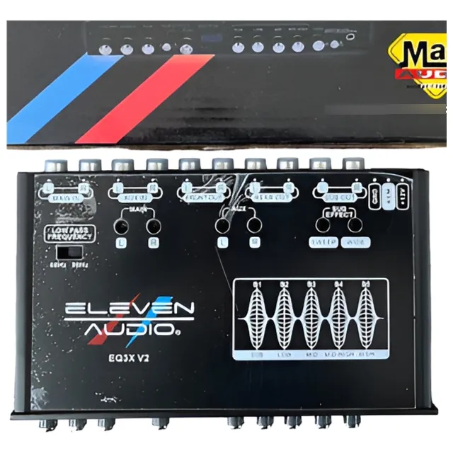 Eleven Audio Eq3x V2 Circuitos Integrados.