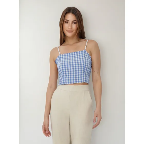 Top Mujer Mochi Elastizada